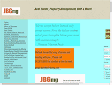 Tablet Screenshot of jbgmg.com